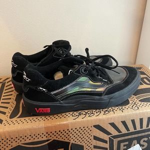 Size 9.5 VANS Wayvee x Tyson Peterson Black Flames